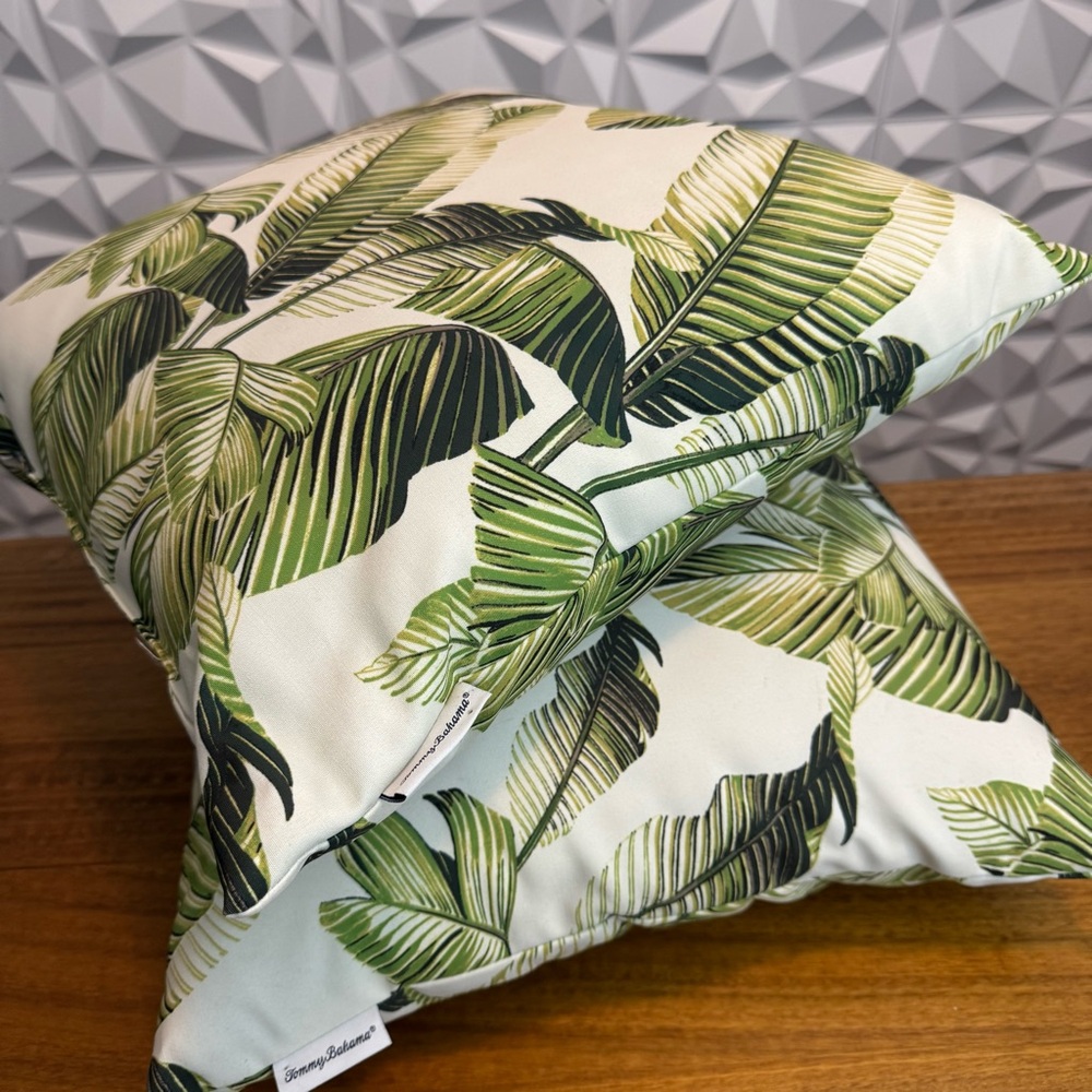 Tommy Bahamas Set Escape Outdoor Throw Pillow Cover